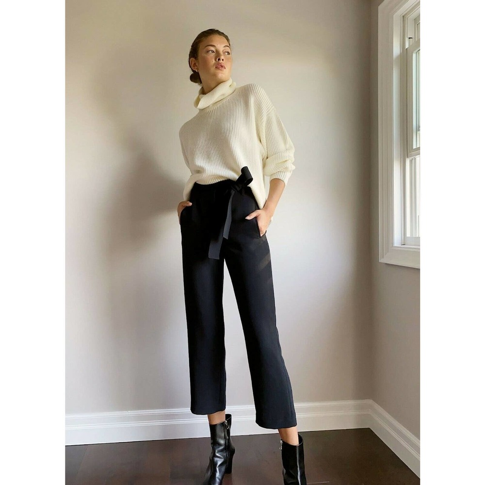 Wilfred  Tie-Front Pant High-waisted Belted Pants